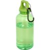 Oregon waterfles van RCS-gecertificeerd gerecycled plastic met karabijnhaak 40 cl.