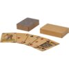Clover speelkaartset van kraftpapier