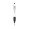 Nash stylus balpen met gekleurde houder en zwarte grip