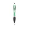 Nash stylus balpen met gekleurde houder en zwarte grip
