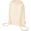 Orissa GOTS 100 g/m² organic cotton  drawstring backpack
