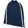 Orissa GOTS 100 g/m² organic cotton  drawstring backpack