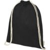 Orissa GOTS 100 g/m² organic cotton  drawstring backpack
