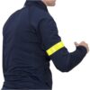 Mats reflecterende veiligheidsarmband slap wrap van 38 cm