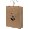 Papieren kraft tas 80 g/m² - gedraaide handgrepen - A4