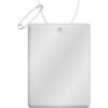 RFX™ grote rechthoekige reflecterende pvc hanger