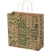 Tas van kraftpapier met gedraaide handgrepen - XL
