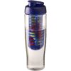 H2O Tempo® 70 cl. sportfles en infuser met flipcapdeksel