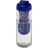 H2O Base® 65 cl. sportfles en infuser met flipcapdeksel
