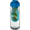 H2O Base® 65 cl. sportfles en infuser met flipcapdeksel