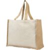 Varai 340 g/m² canvas en jute boodschappentas