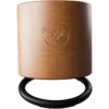 Bluetooth speaker 3W voorzien van ring met hout