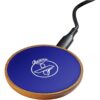 Houten draadloos 10W laadstation