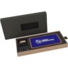 5000 mAh draadloze powerbank met oplichtend logo