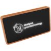 5000 mAh draadloze powerbank met oplichtend logo
