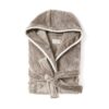 VINGA Louis luxe pluche RPET badjas maat L-XL
