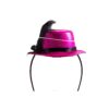 Magenta Tiara met hoedje