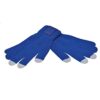 Touchscreen gloves met label