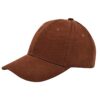 Brushed twill cap