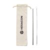 ECO RVS Straw Set metalen rietje