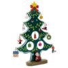 WOODTREE Houten kerstboom met decoratie