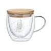 SINA Dubbelwandige borosilicaat mok