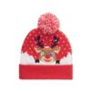 SHIMMAS LIGHT Gebreide kerstmuts LED