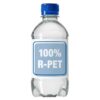 Mineraalwater in 100% R-PET-flesje, 330 ml