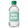 Mineraalwater in 100% R-PET-flesje, 330 ml