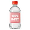 Mineraalwater in 100% R-PET-flesje, 330 ml