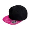 Bronx Glitter Flat Peak Snapback Cap