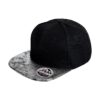 Bronx Glitter Flat Peak Snapback Cap