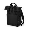Recycled Twin Handle Roll-Top Laptop Backpack