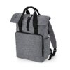 Recycled Twin Handle Roll-Top Laptop Backpack
