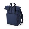 Recycled Twin Handle Roll-Top Laptop Backpack
