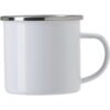 Mok 35 cl. met RVS rand