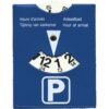 Parkeerschijf 4 -talen Union