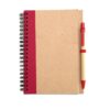 Notitieblok 70 vel met balpen