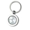 GLOBY Metalen sleutelhanger