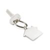 HEIM Metalen sleutelhanger huis