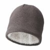 Luxe beanie met zachte voering