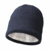 Luxe beanie met zachte voering