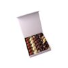 Geschenkdoos met 28 bonbon paaseitjes
