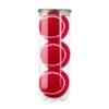 Tube gekleurde tennisballen