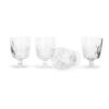 Sagaform Acryl picknickglas, 300ml set van 4