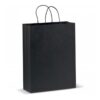 Papieren tas groot Eco look. 30 x 40 x 12 cm