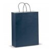 Papieren tas groot Eco look. 30 x 40 x 12 cm