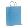 Papieren tas groot Eco look. 30 x 40 x 12 cm