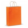 Papieren tas groot Eco look. 30 x 40 x 12 cm