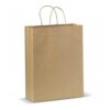 Papieren tas groot Eco look. 30 x 40 x 12 cm